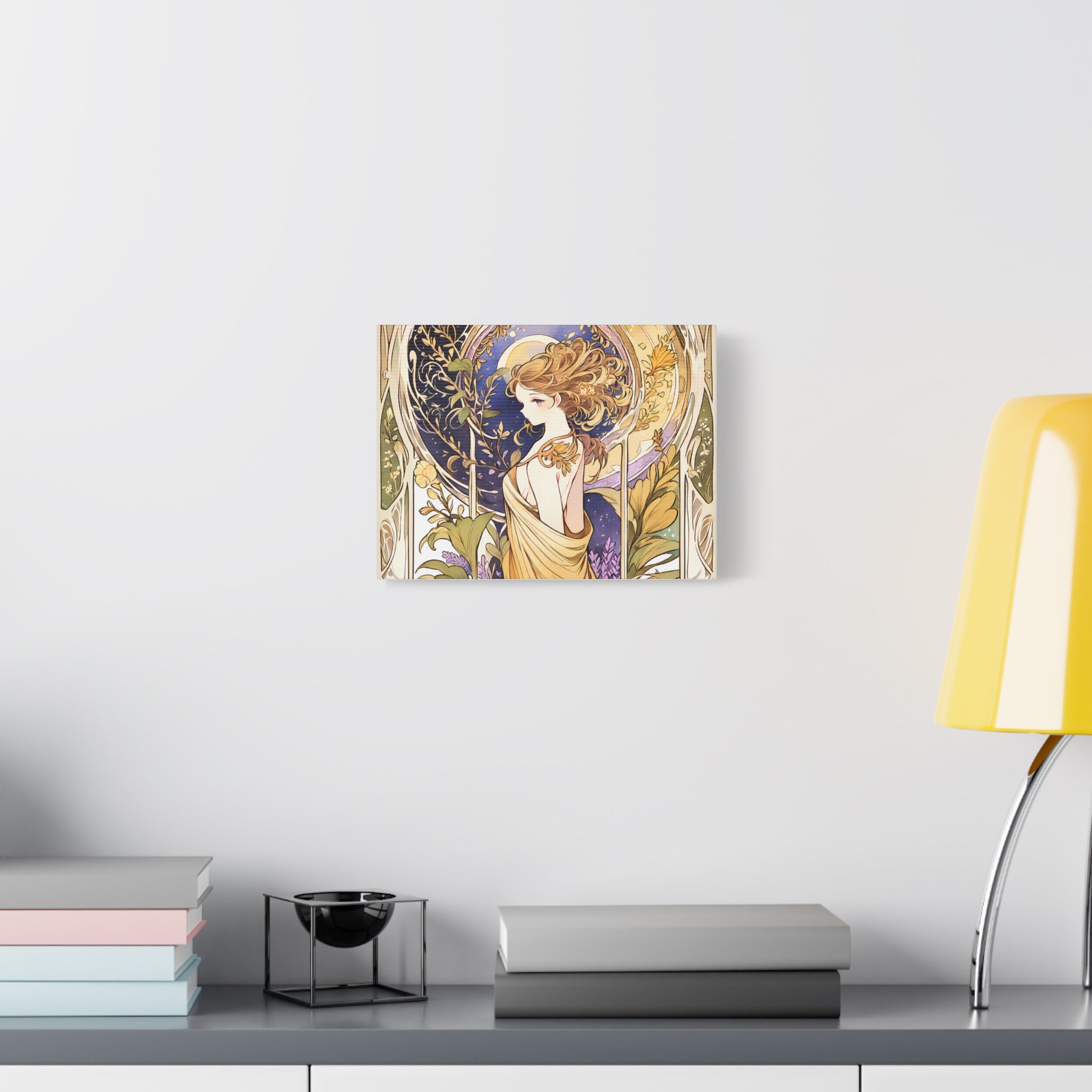 THE WITCH'S GARDEN | Tarot Moon Canvas Art Print