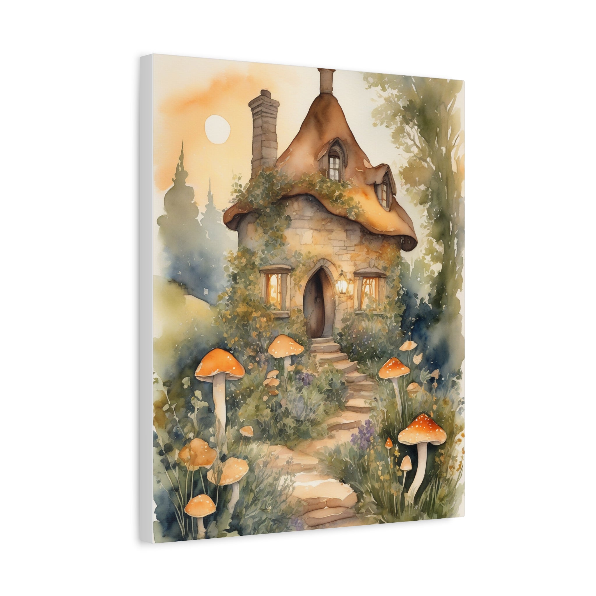 THE WITCH'S GARDEN | Canvas Wall Art