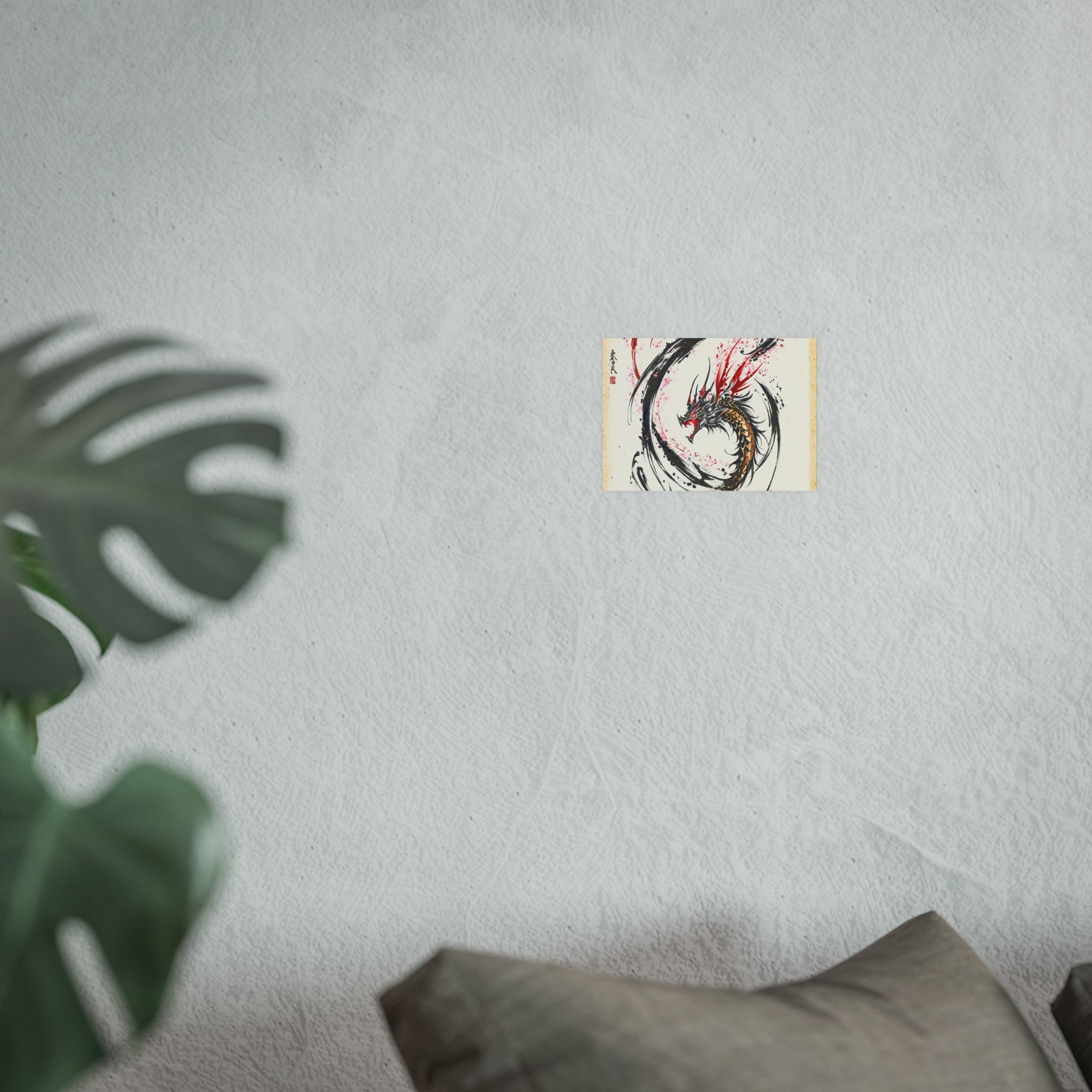 RONIN | Koi Dragon Art Poster