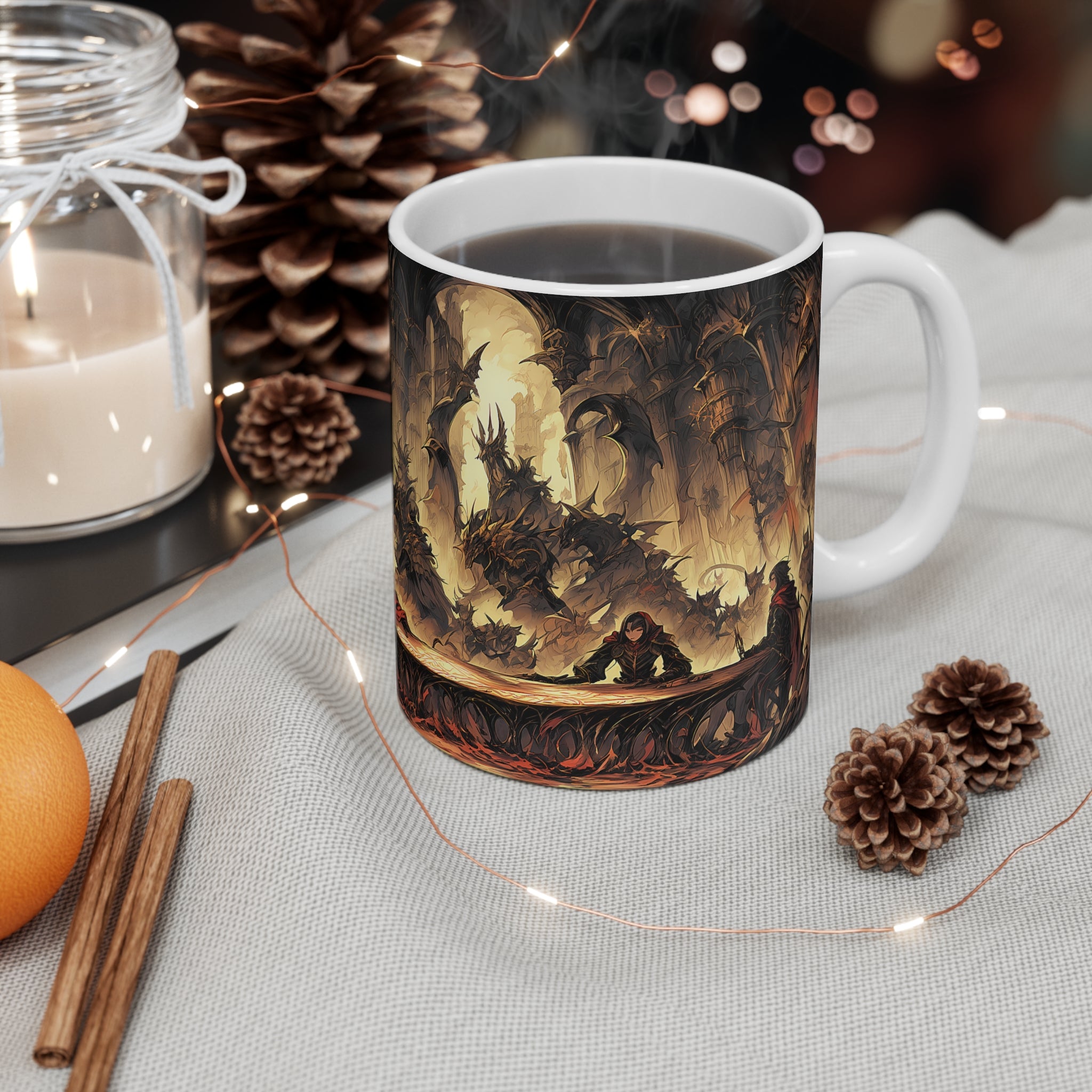 IRON CROWN | Cat Knight Mug