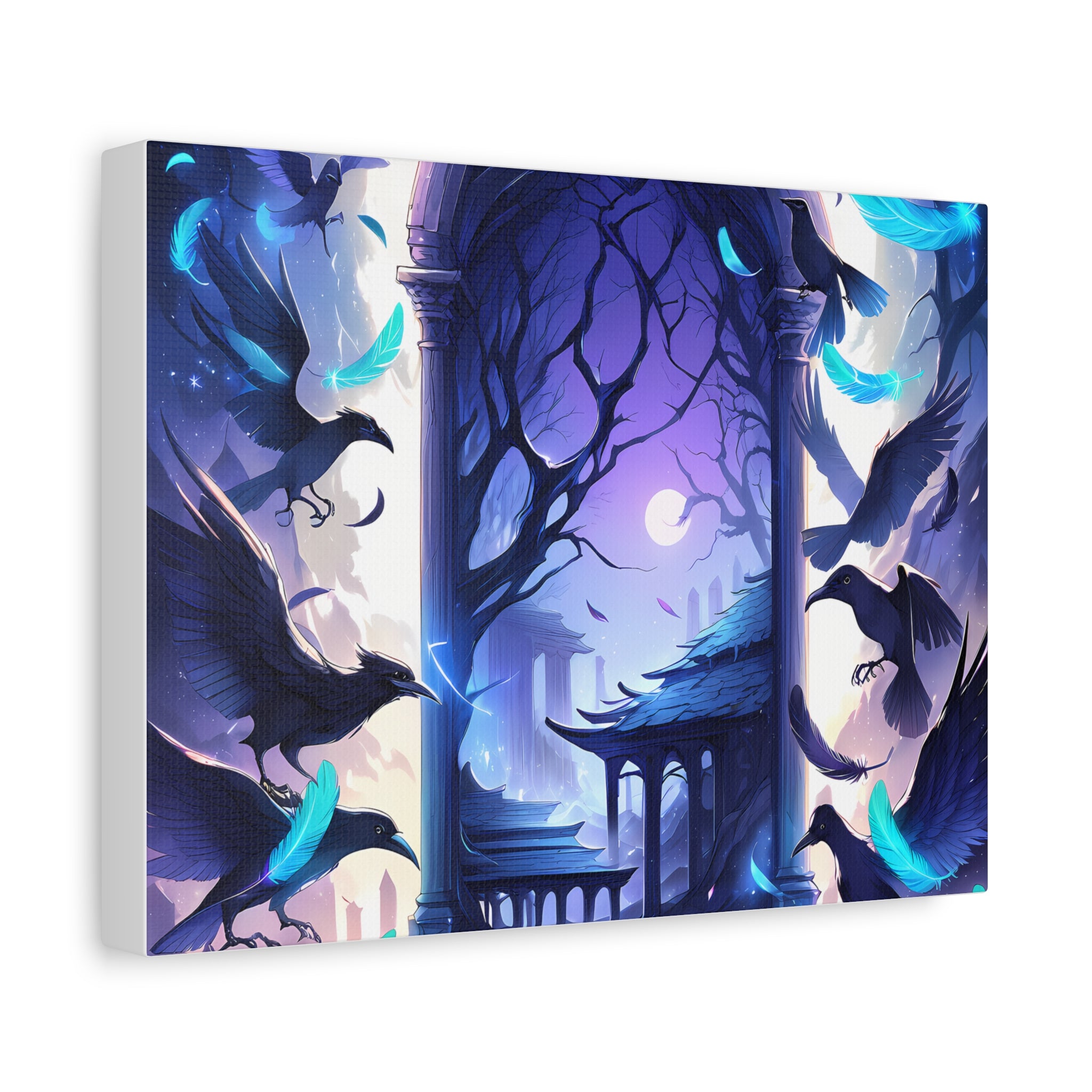 CORVUS | Cemetery Gates Canvas Art Print