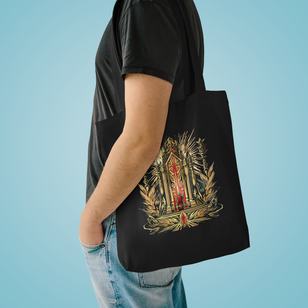 IRON CROWN | Cat Knight Tote Bag