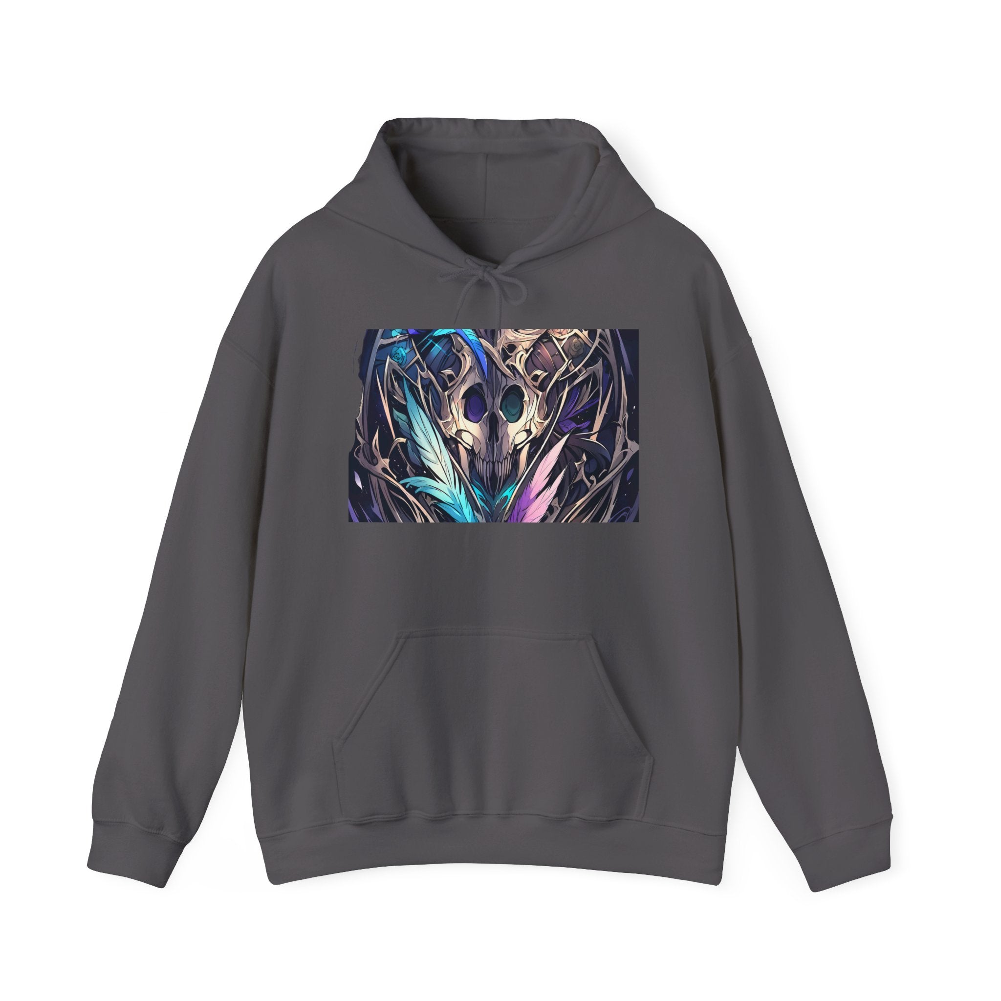 CORVUS | Skull Flowers Hoodie