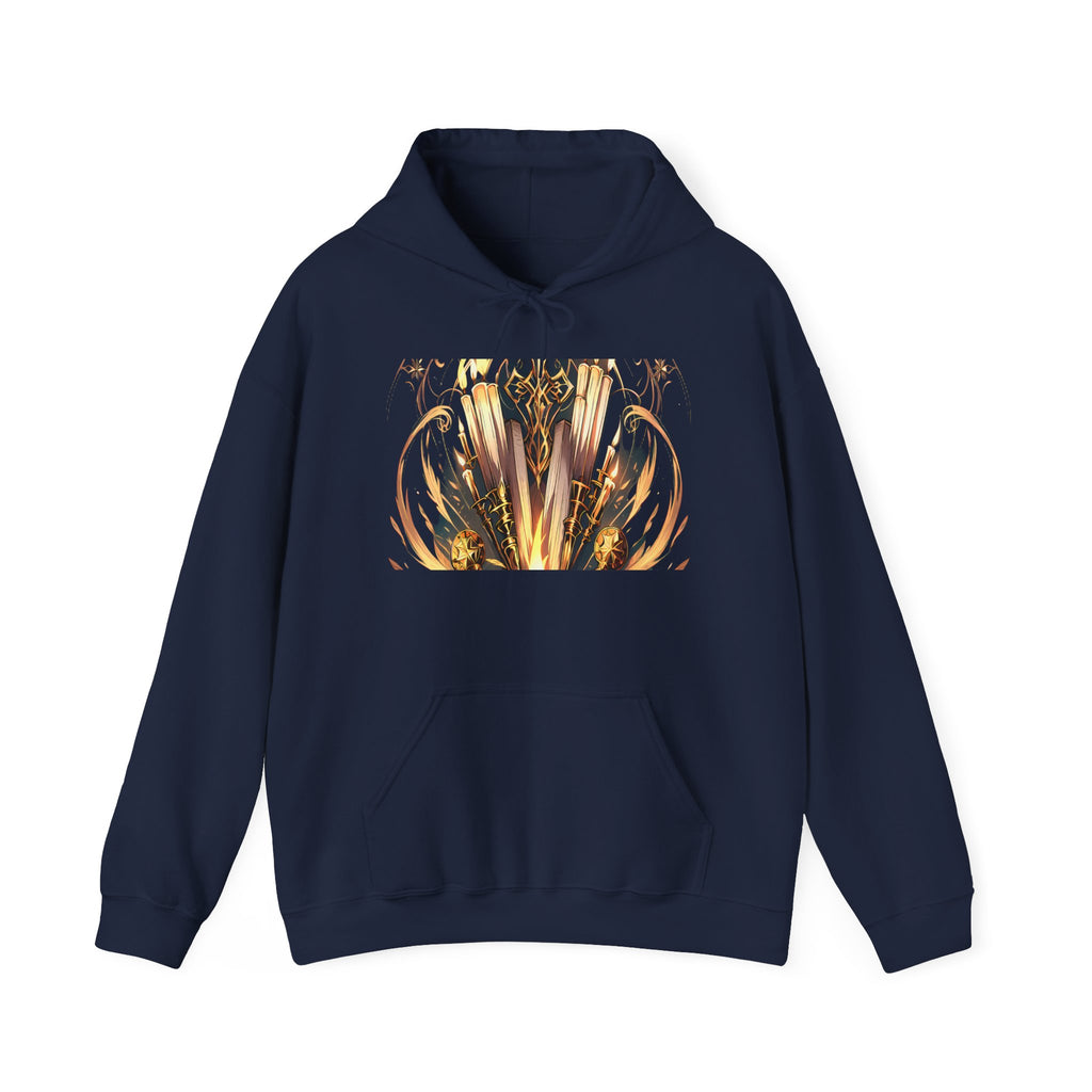 MIDNIGHT INK | Books Candle Hoodie