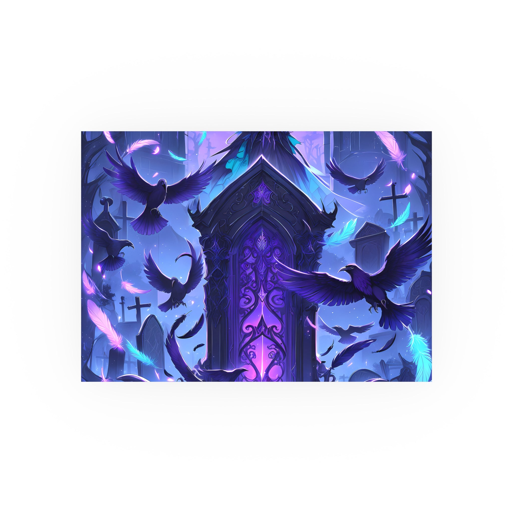CORVUS | Cemetery Gates Art Poster