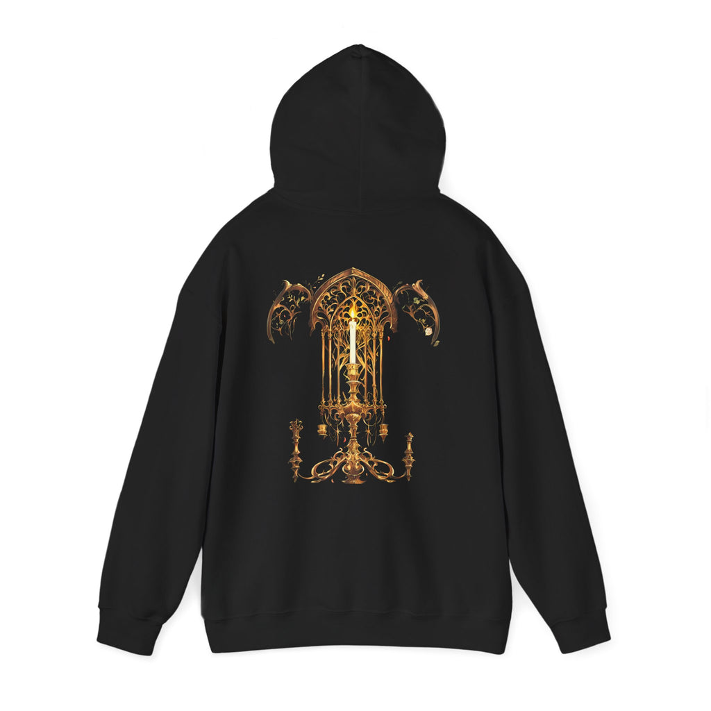 MIDNIGHT INK | Heart Roses Hoodie