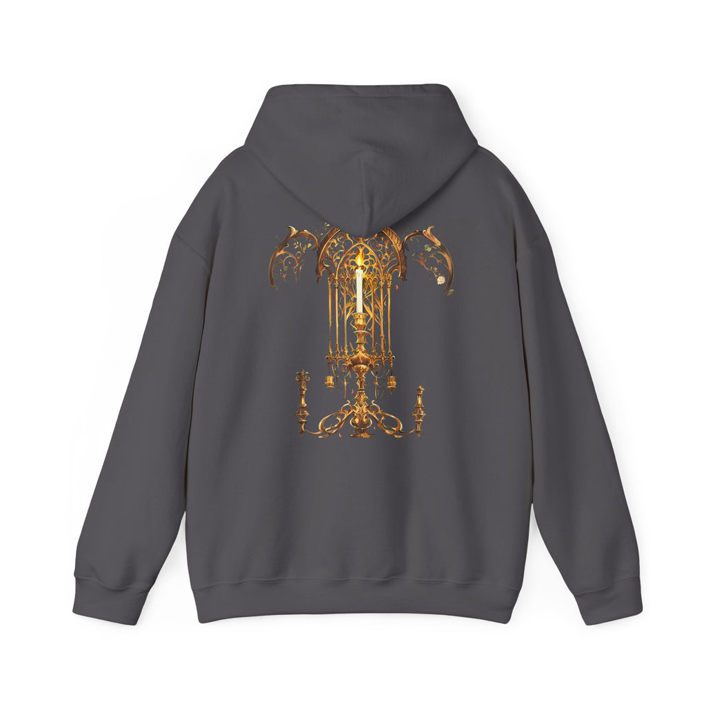 MIDNIGHT INK | Heart Roses Hoodie
