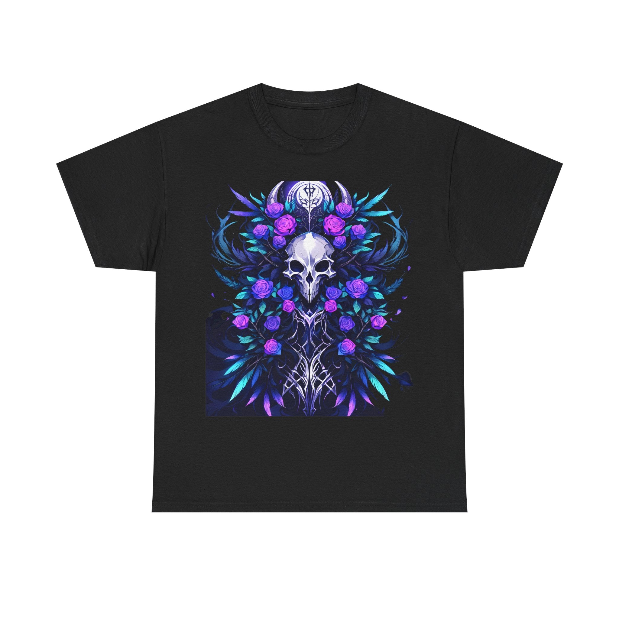 CORVUS | Skull Flowers Tee