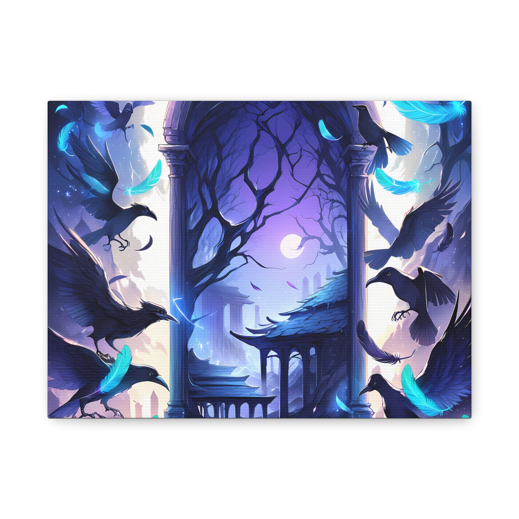 CORVUS | Cemetery Gates Canvas Art Print