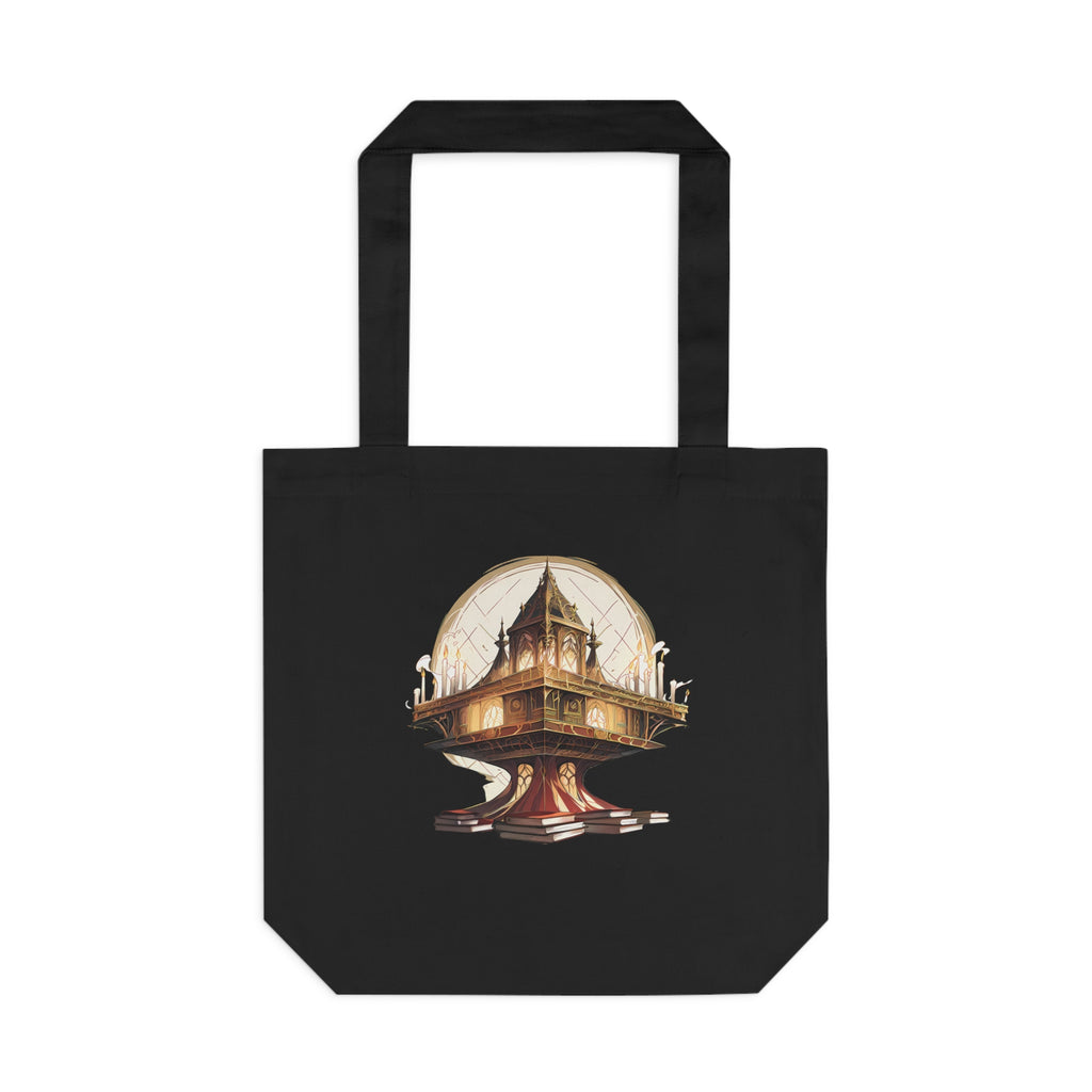 MIDNIGHT INK | Books Candle Tote Bag
