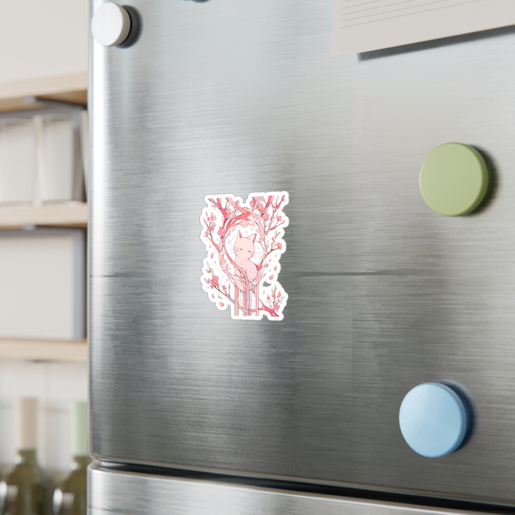 SAKURA GARDEN | Cat Blossoms Sticker