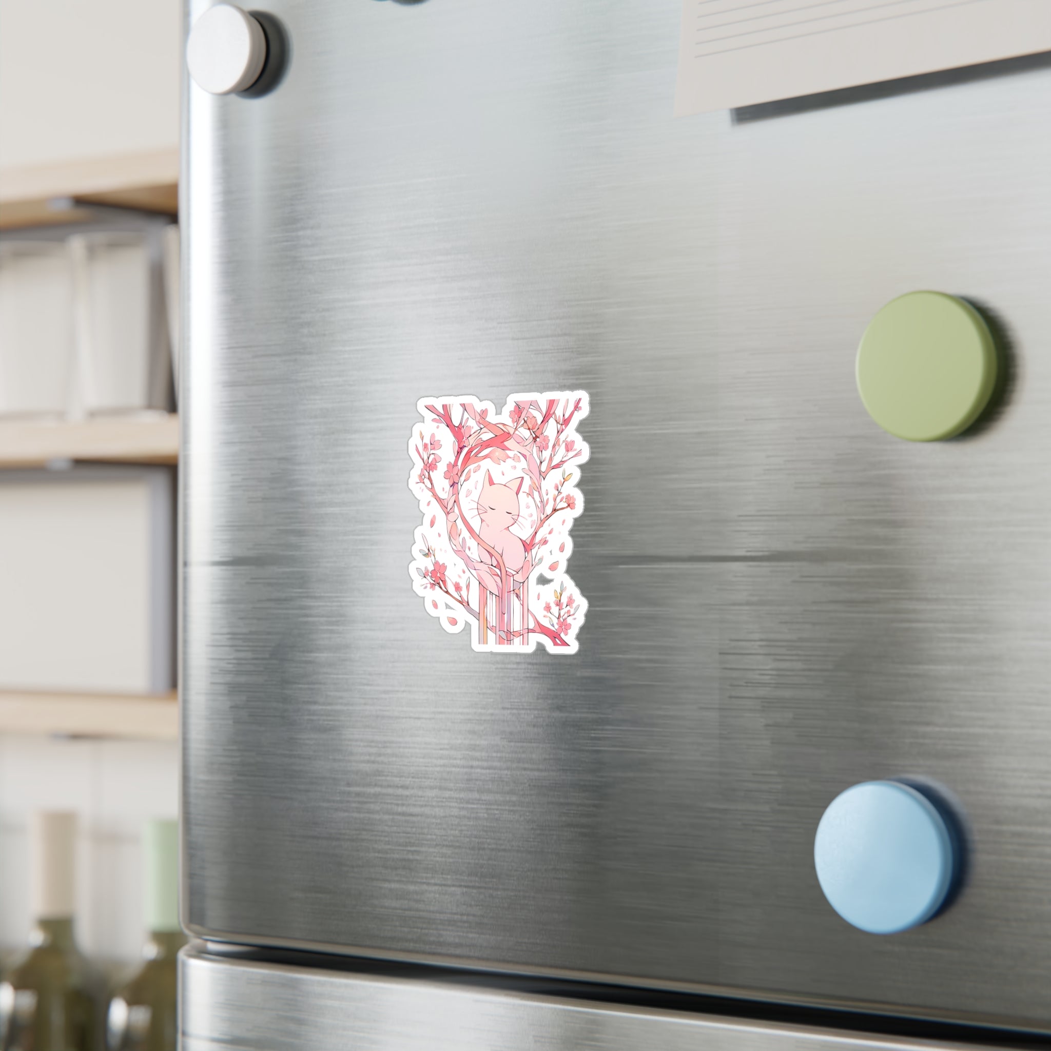 SAKURA GARDEN | Cat Blossoms Sticker