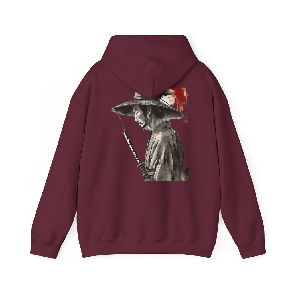 RONIN | Hoodie Back (Maroon)