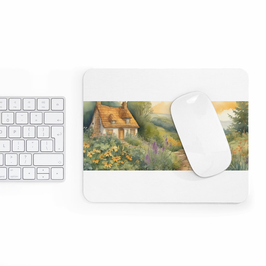 THE WITCH'S GARDEN | Panoramic Desk Mat