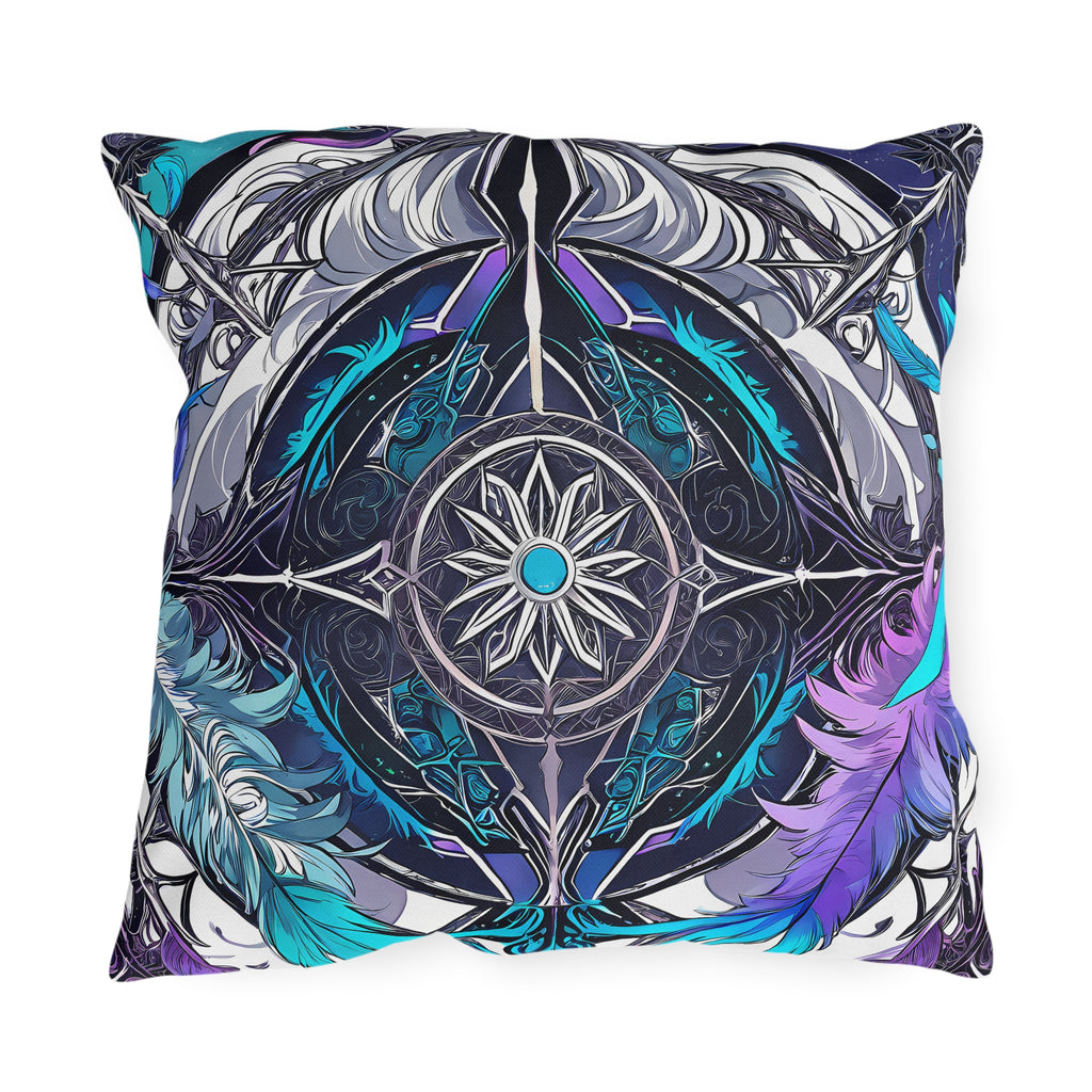 CORVUS | Gothic Cathedral Throw Pillow