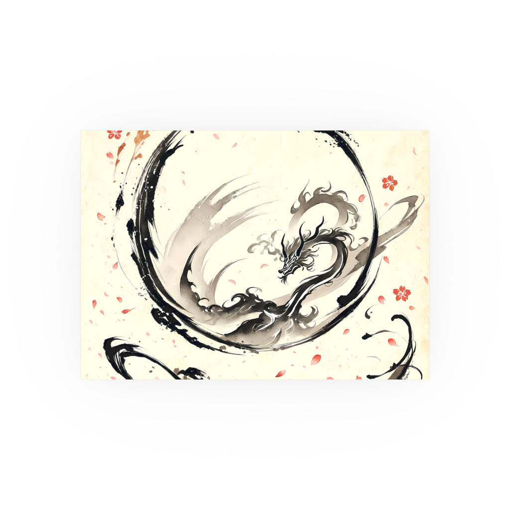 RONIN | Koi Dragon Art Poster