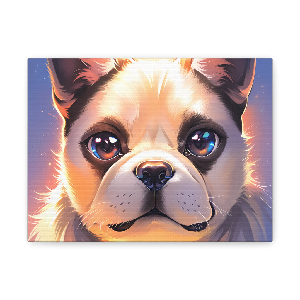 PACK LEADER | French Bulldog Canvas Art Print