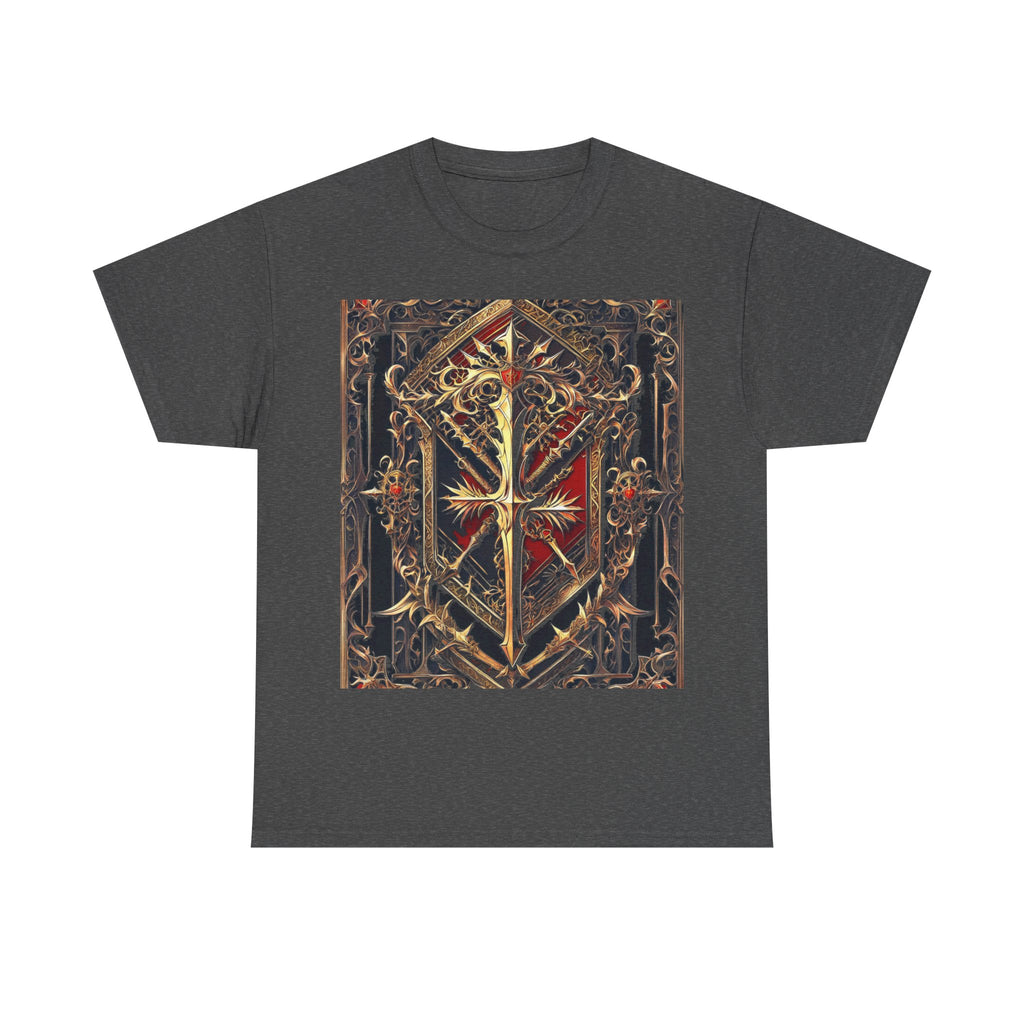 IRON CROWN | Iron Crest Tee (Charcoal Heather)