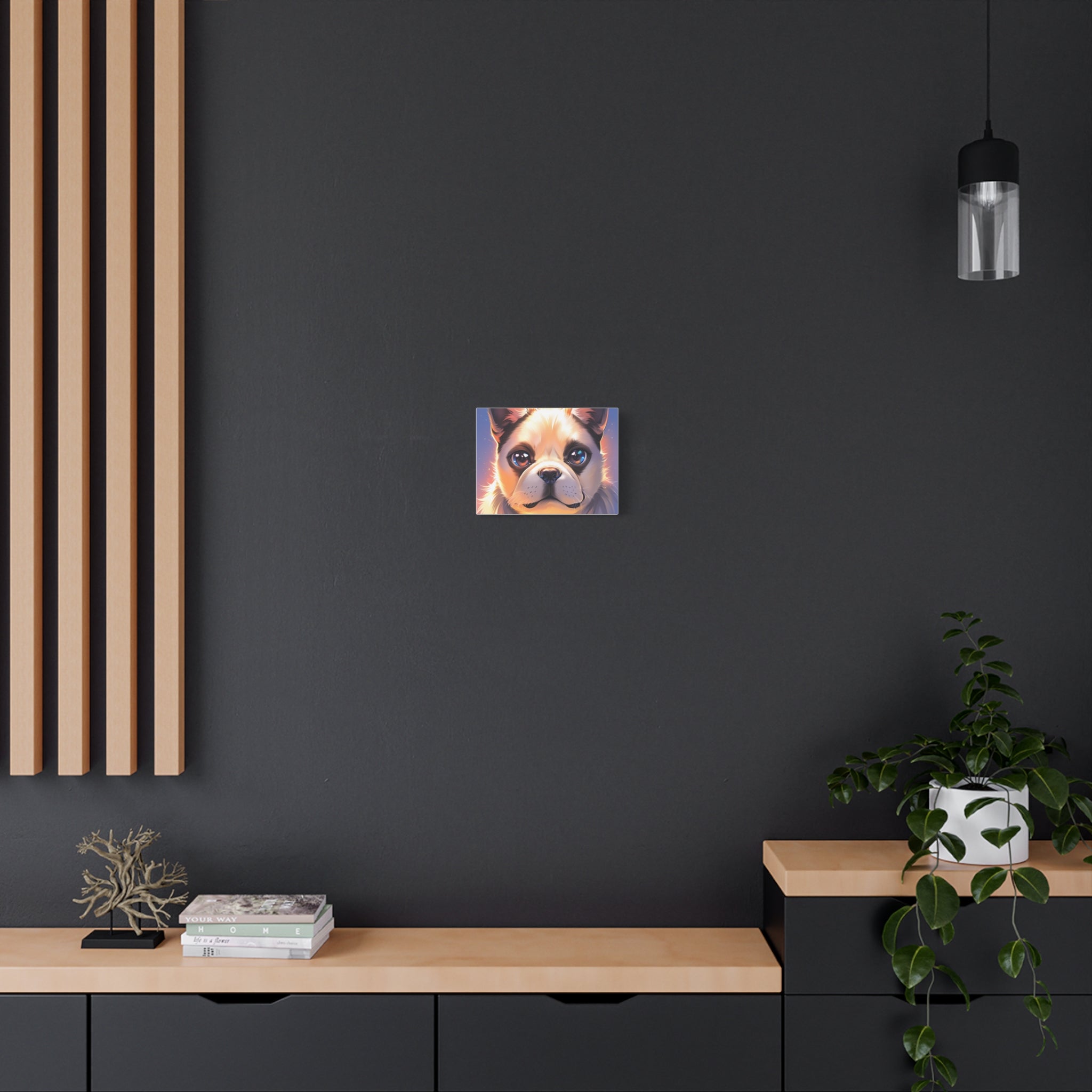 PACK LEADER | French Bulldog Canvas Art Print