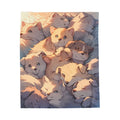 PACK LEADER | Puppy Pile Fleece Blanket