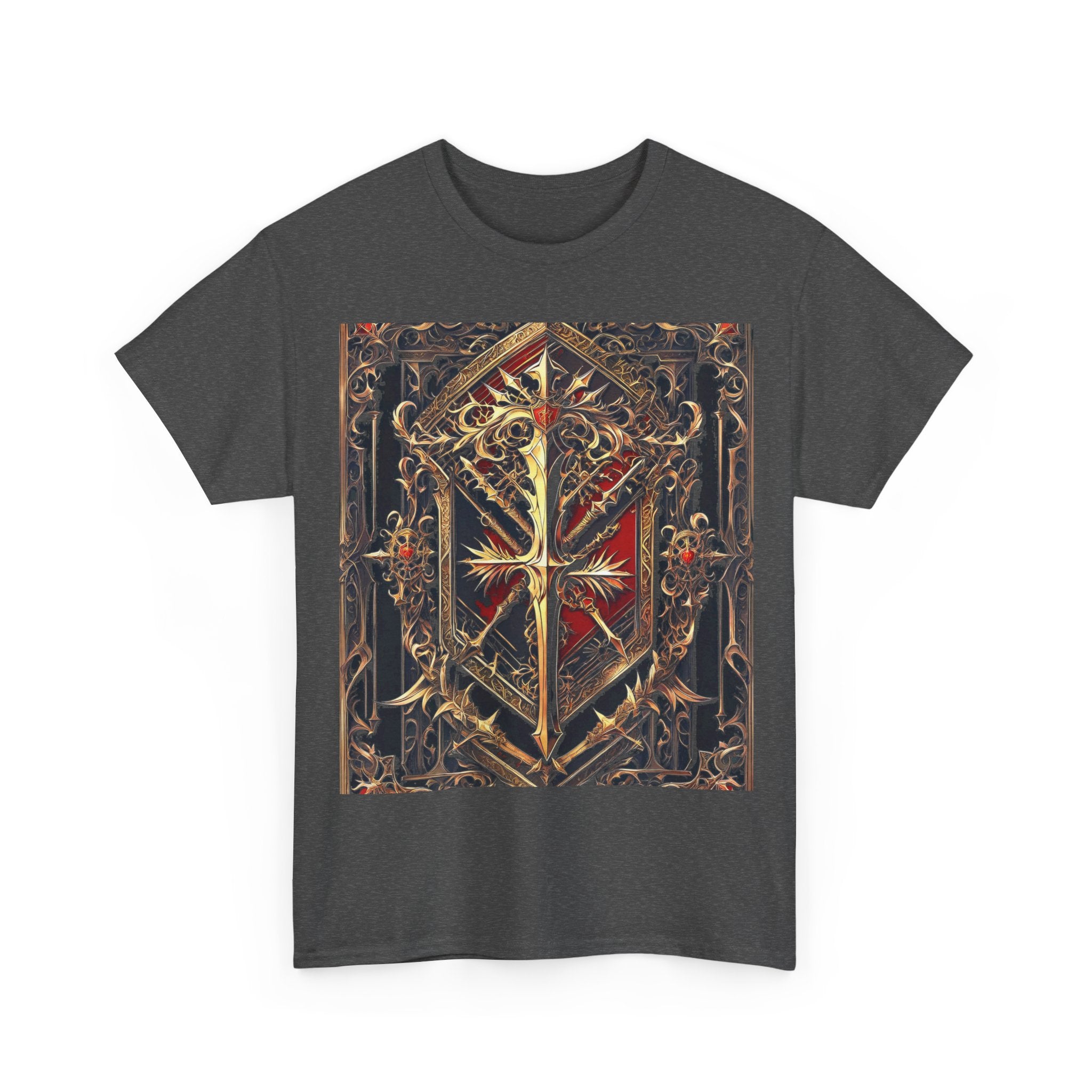 IRON CROWN | Iron Crest Tee (Charcoal Heather)