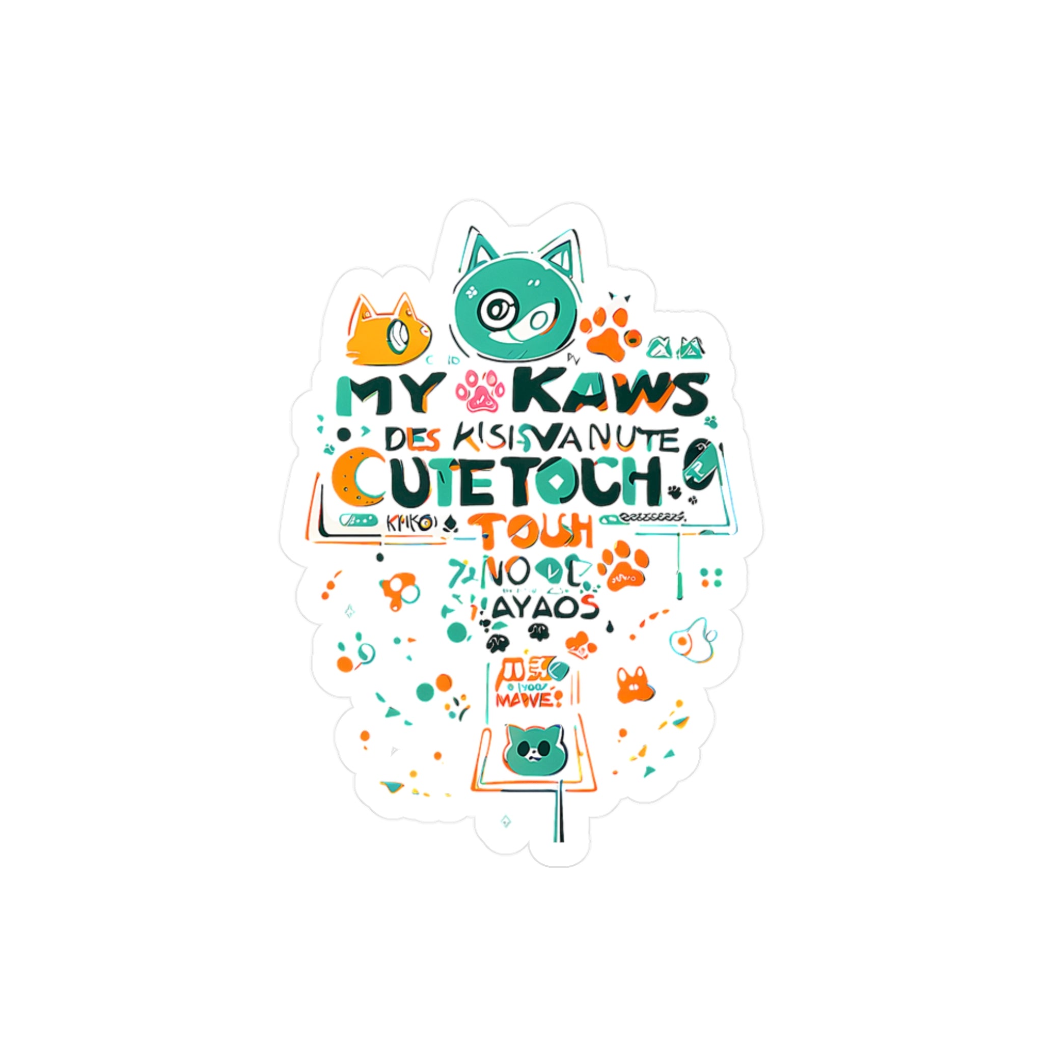 PACK LEADER | Four Paws Sticker