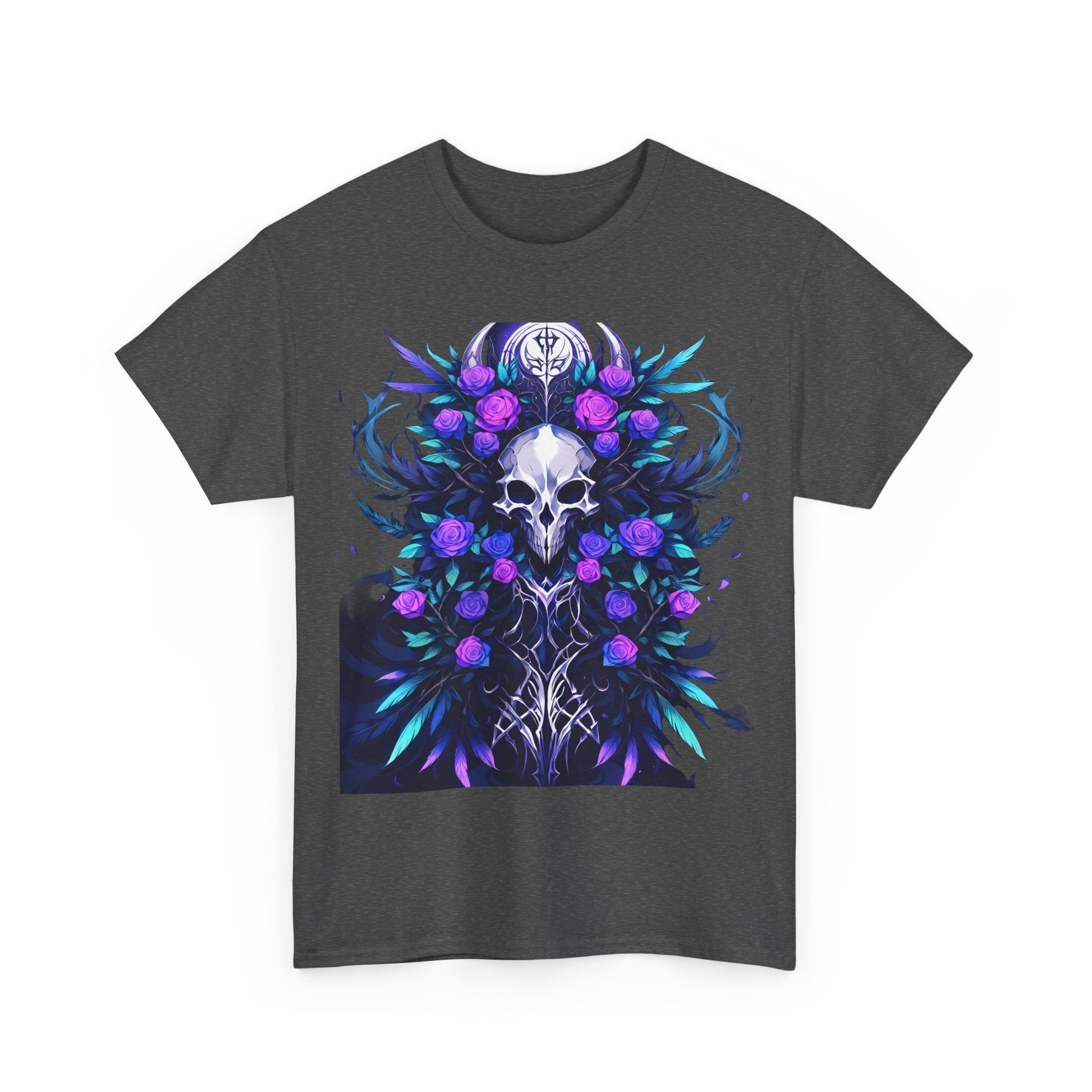 CORVUS | Skull Flowers Tee