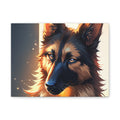 PACK LEADER | German Shepherd Canvas Art Print
