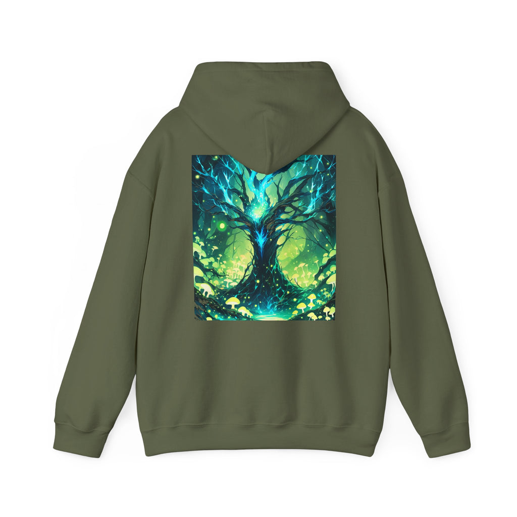 WILDWOOD | Enchanted Stag Hoodie (Forest Green)