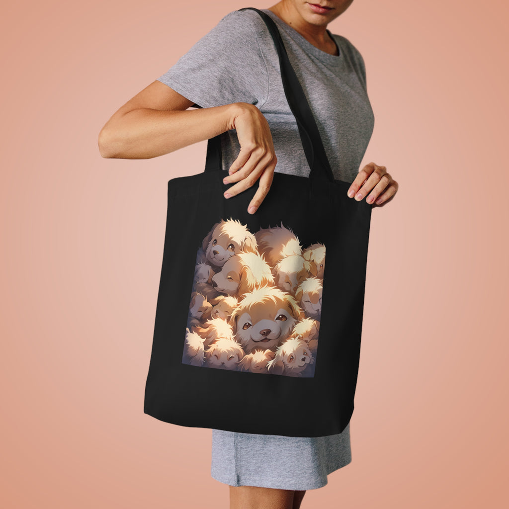 PACK LEADER | Puppy Pile Tote Bag
