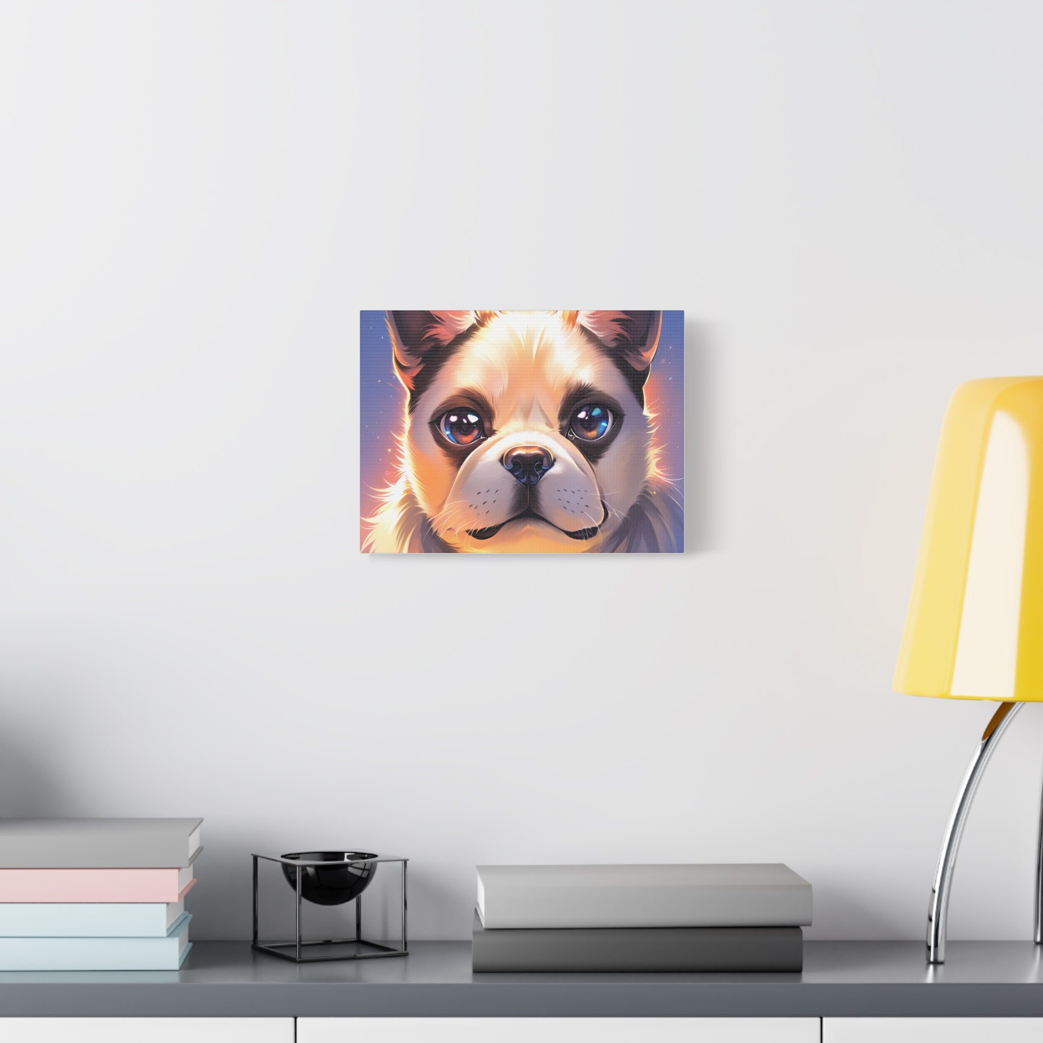 PACK LEADER | French Bulldog Canvas Art Print