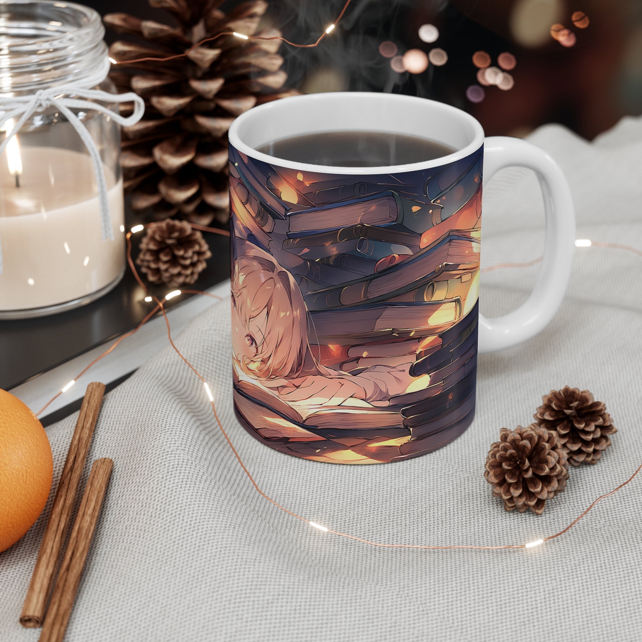 PACK LEADER | Cat Books Mug