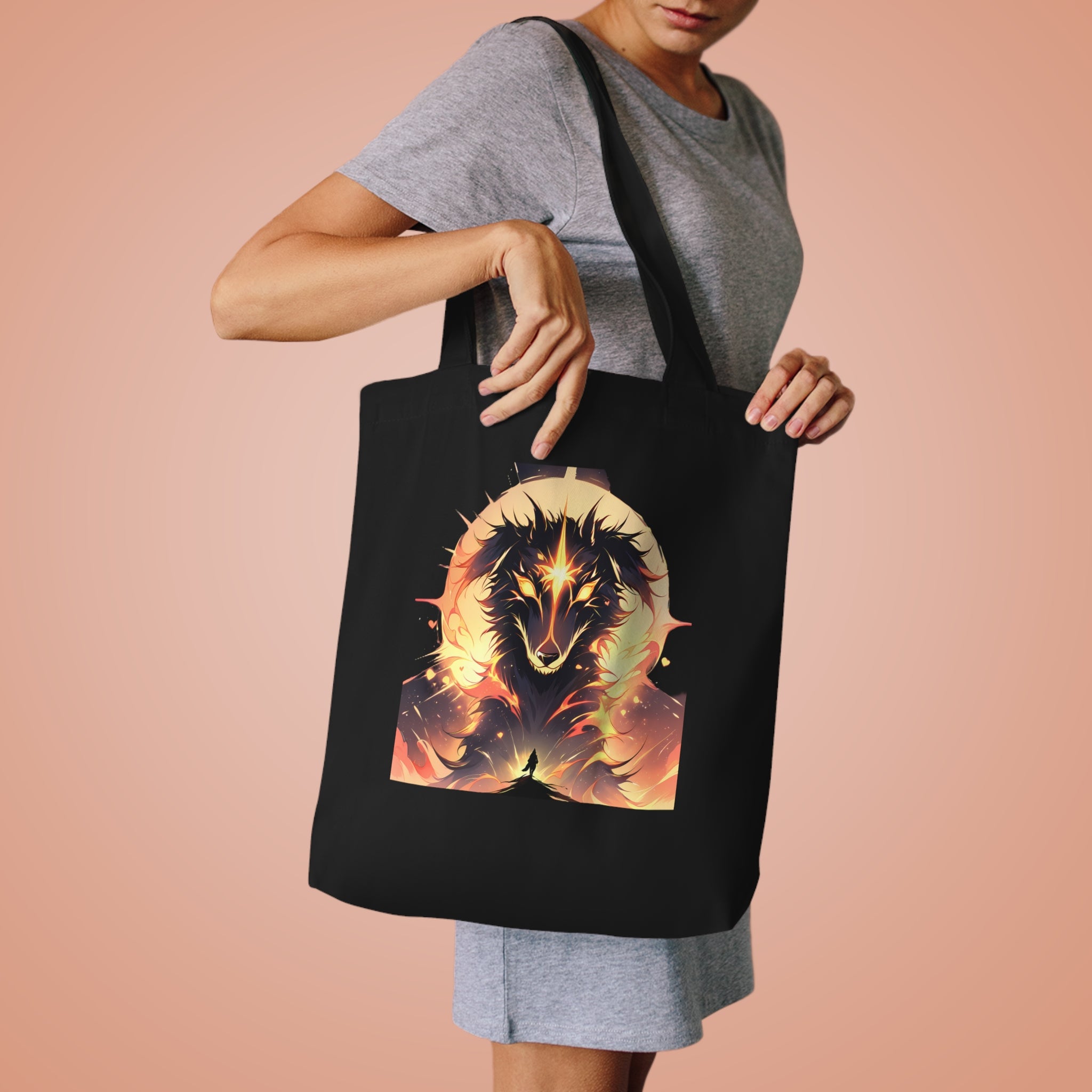PACK LEADER | Walking Scene Tote Bag