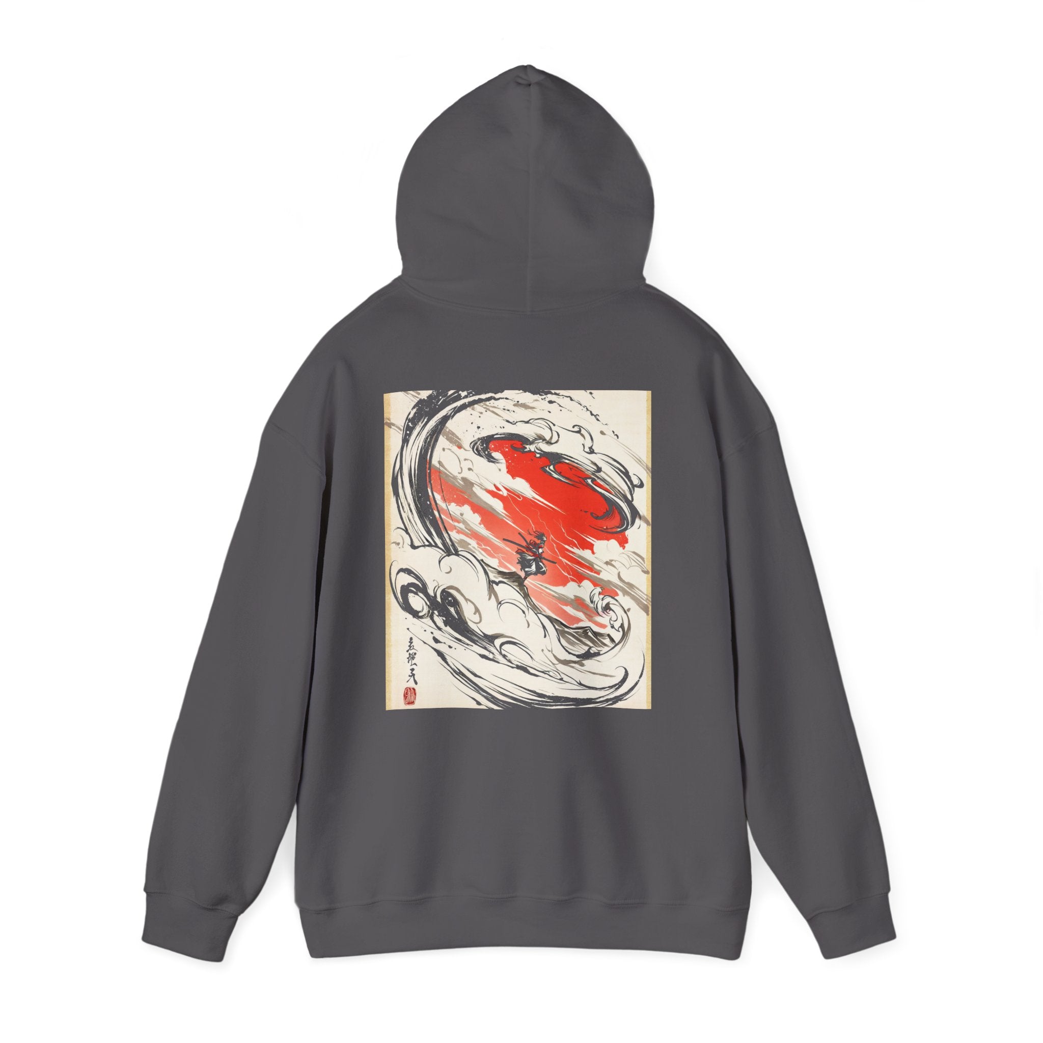 RONIN | Dragon Battle Hoodie (Charcoal Heather)