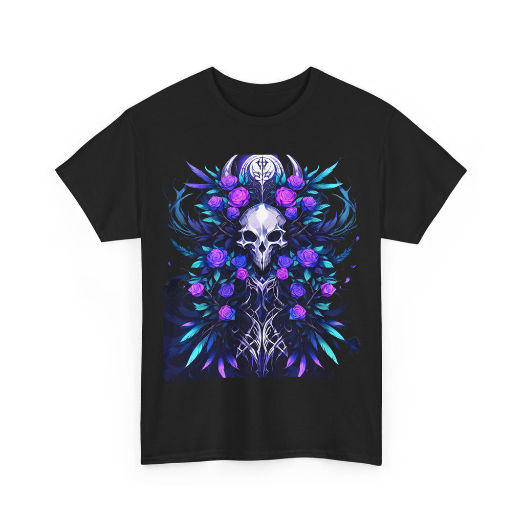 CORVUS | Skull Flowers Tee
