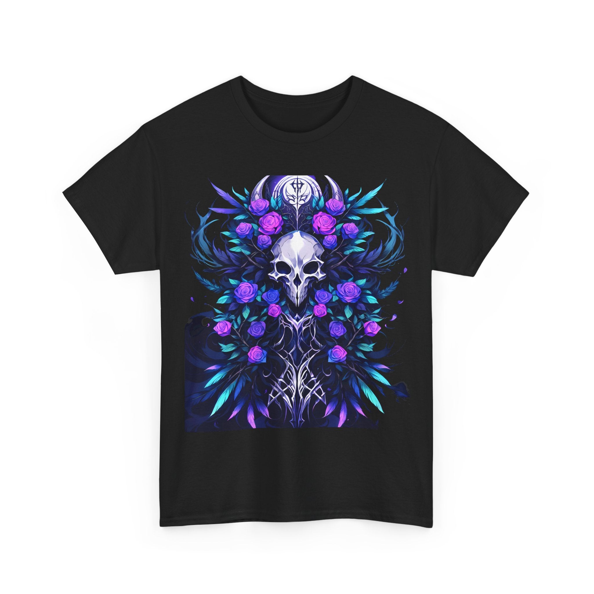 CORVUS | Skull Flowers Tee