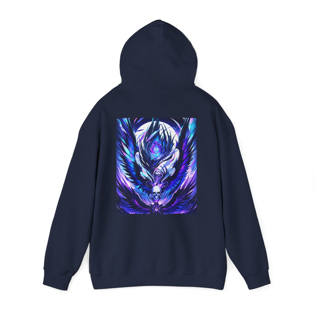 CORVUS | Raven Spirit Hoodie (Navy)