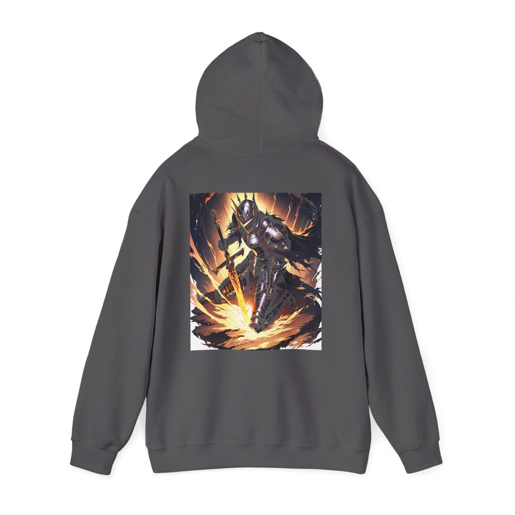 IRON CROWN | Dark Knight Hoodie (Charcoal Heather)