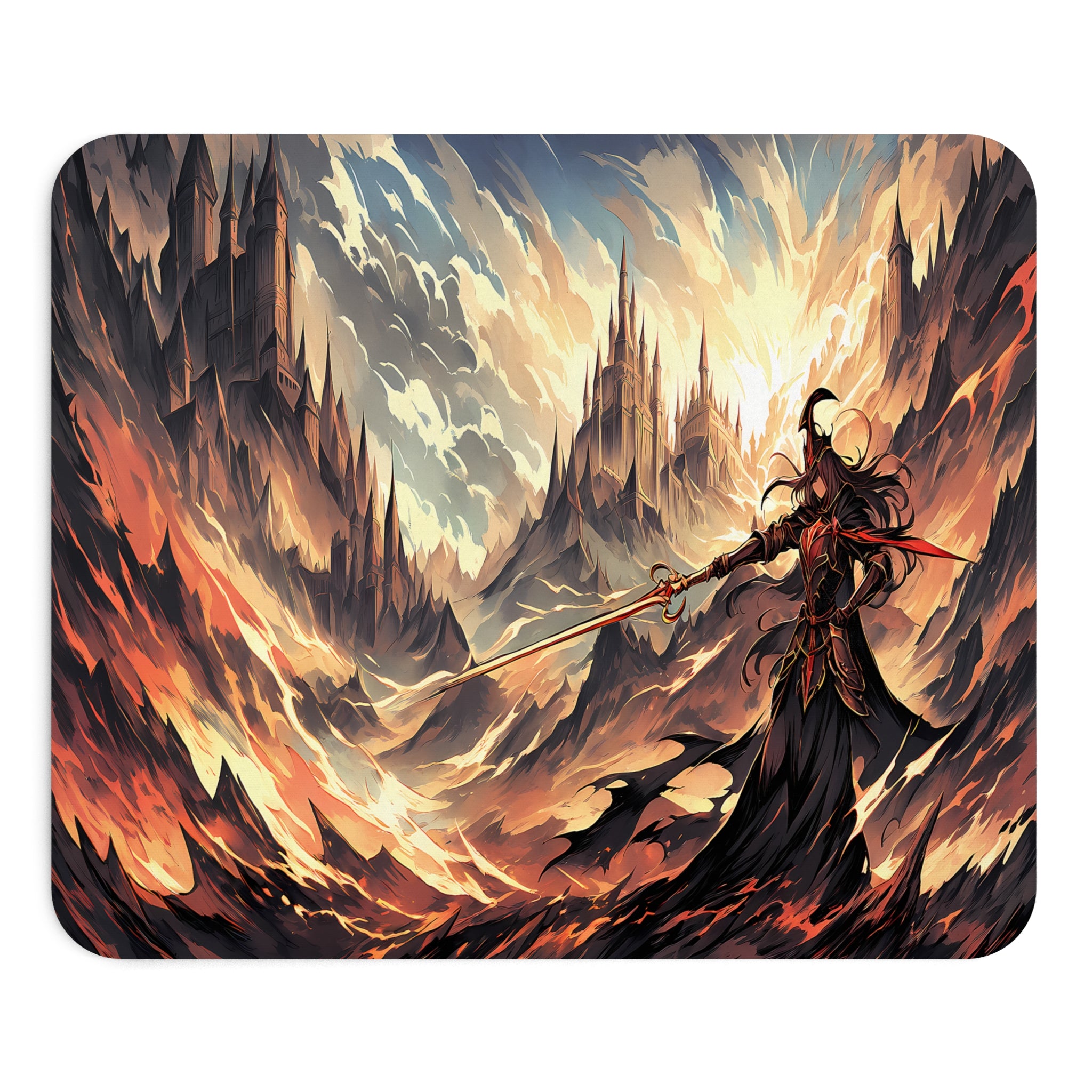 IRON CROWN | Battle Gates Desk Pad