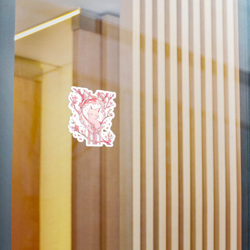 SAKURA GARDEN | Cat Blossoms Sticker
