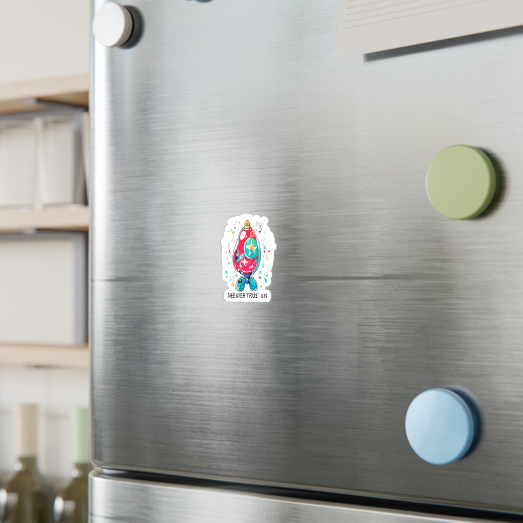 FUNNY BONES | Atoms Sticker
