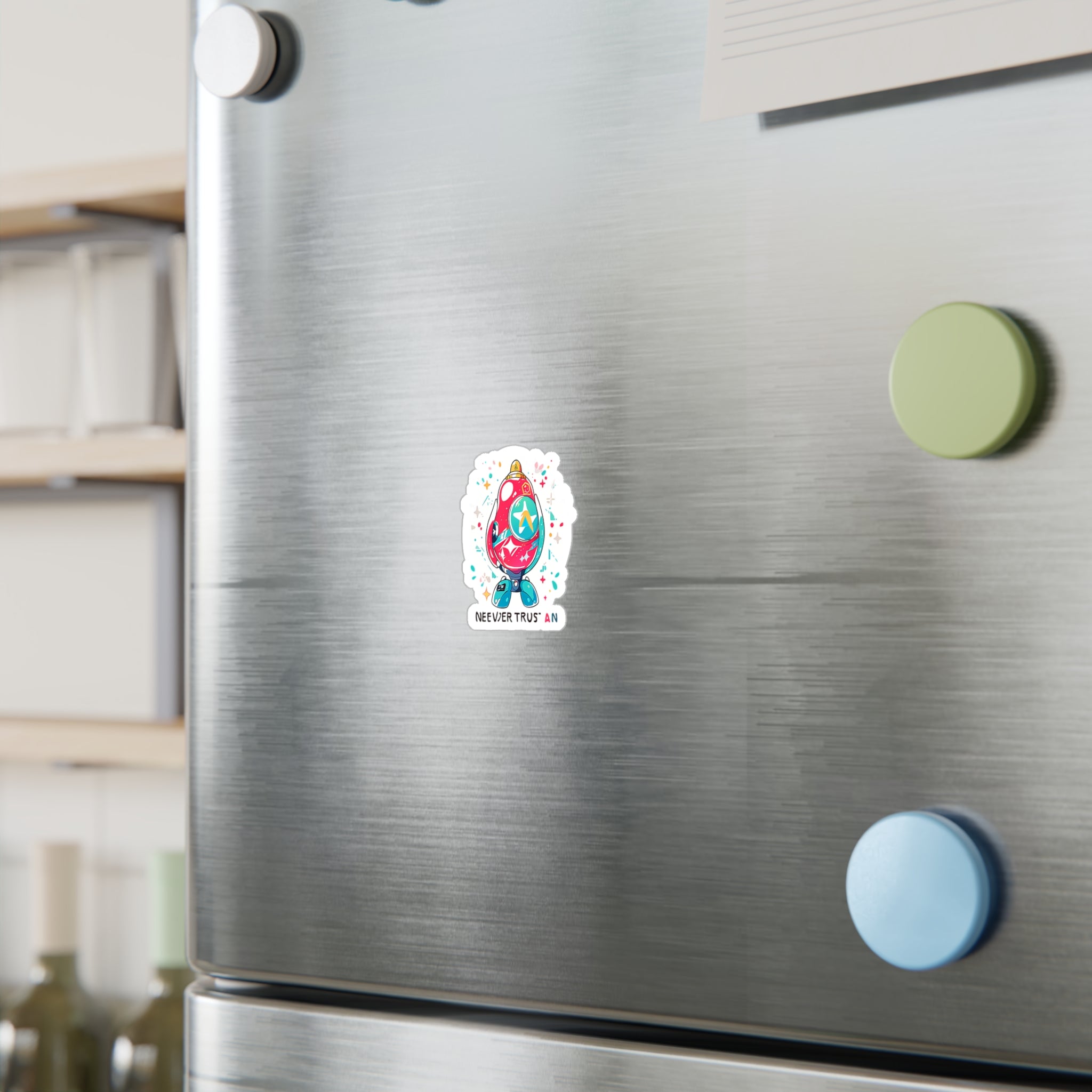 FUNNY BONES | Atoms Sticker