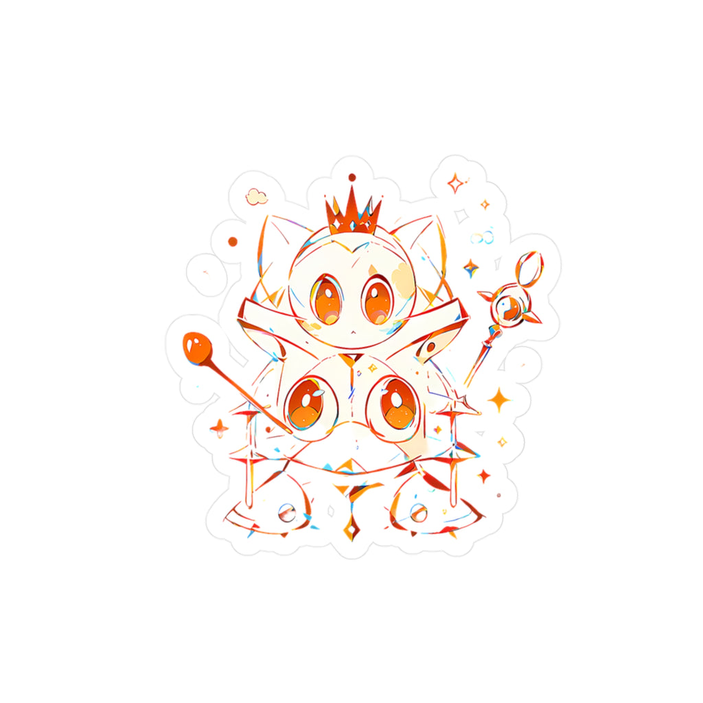 IRON CROWN | Cat Knight Sticker