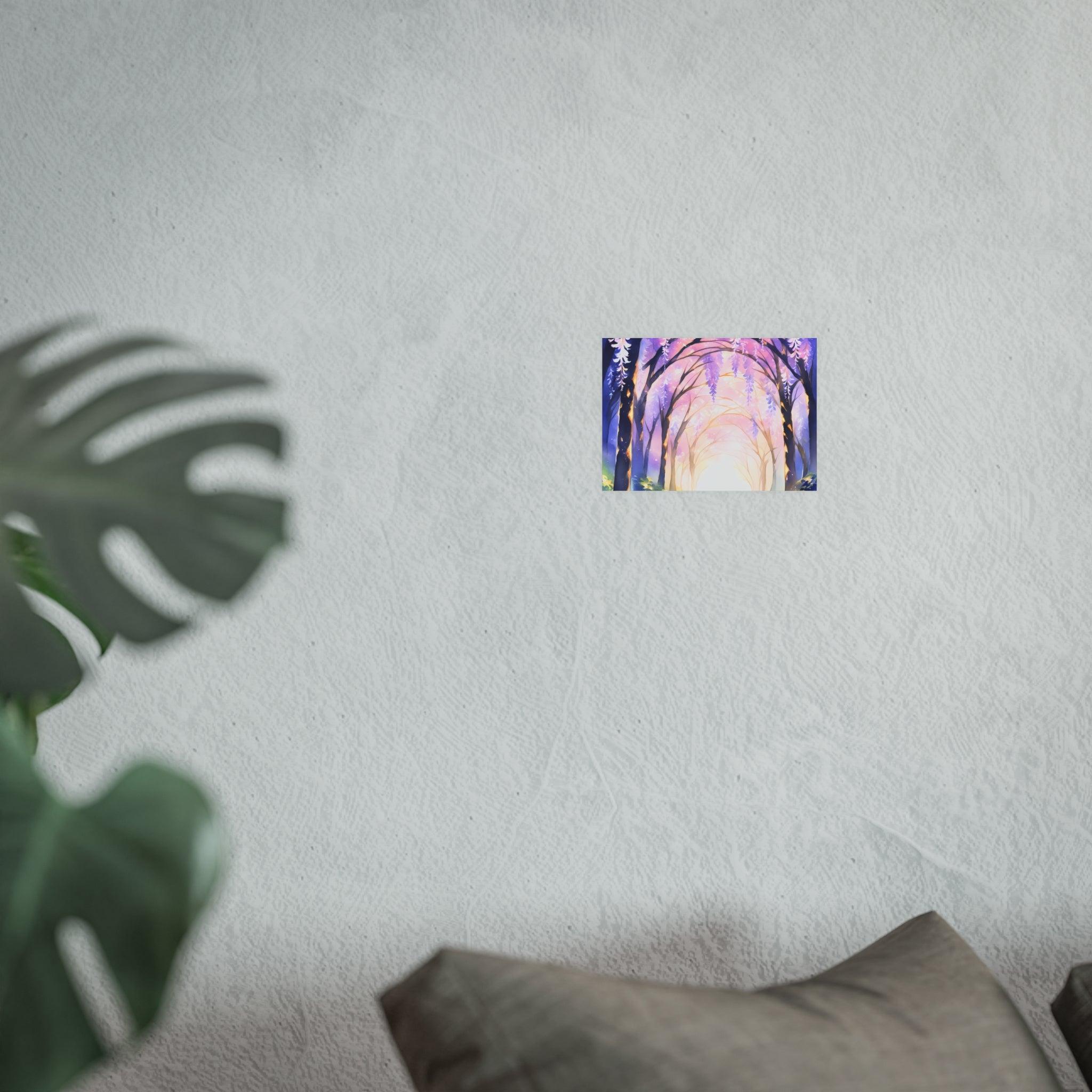 SAKURA GARDEN | Wisteria Tunnel Art Poster