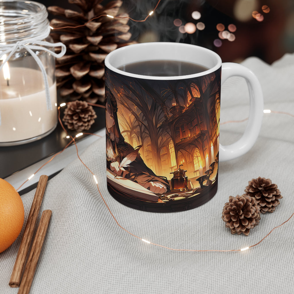 MIDNIGHT INK | Books Candle Mug
