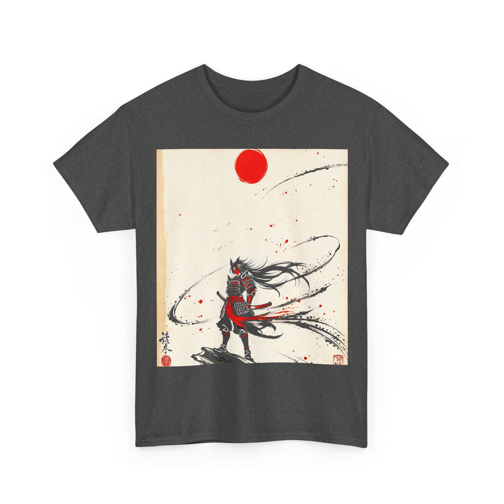 RONIN | Wolf Warrior Tee (Charcoal Heather)