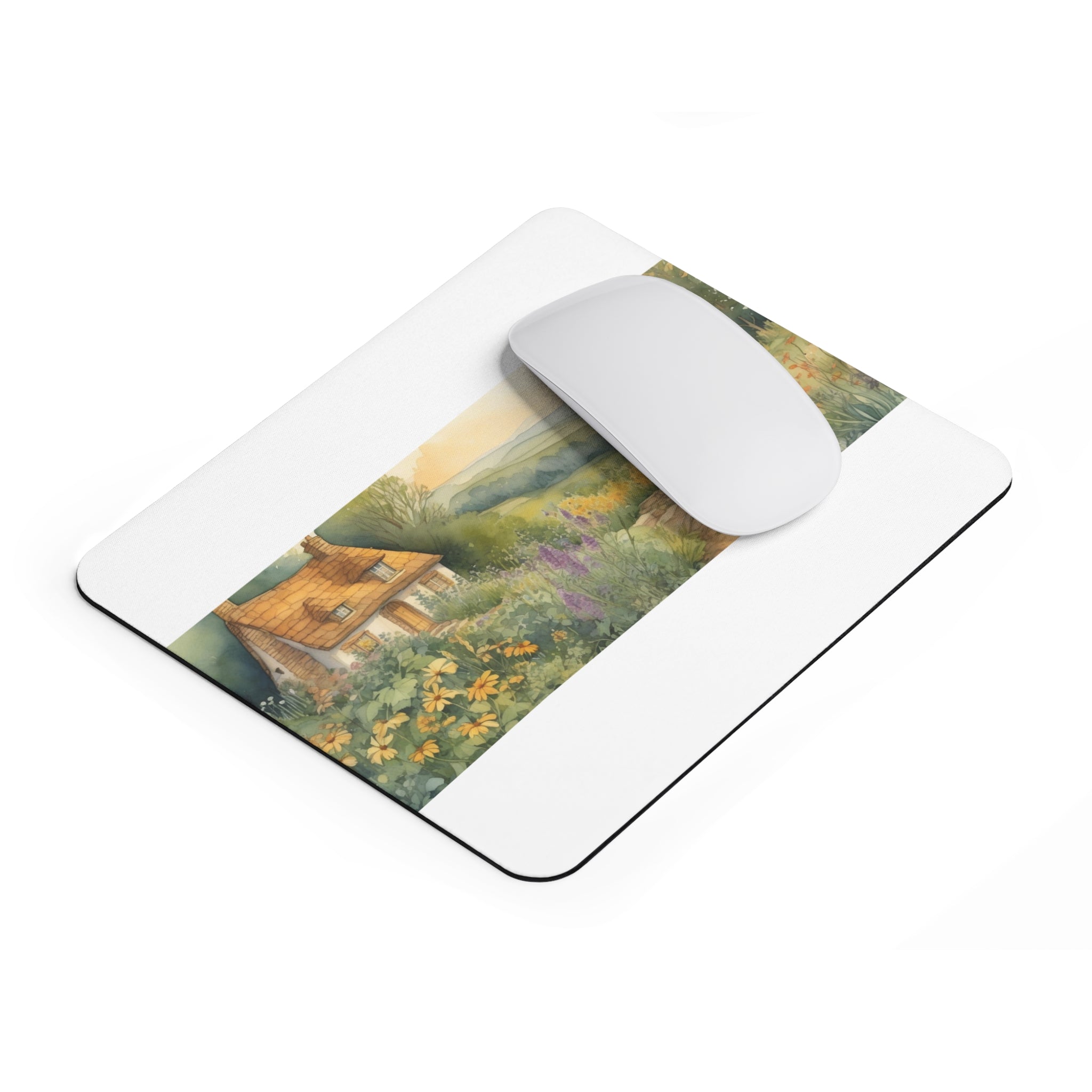 THE WITCH'S GARDEN | Panoramic Desk Mat