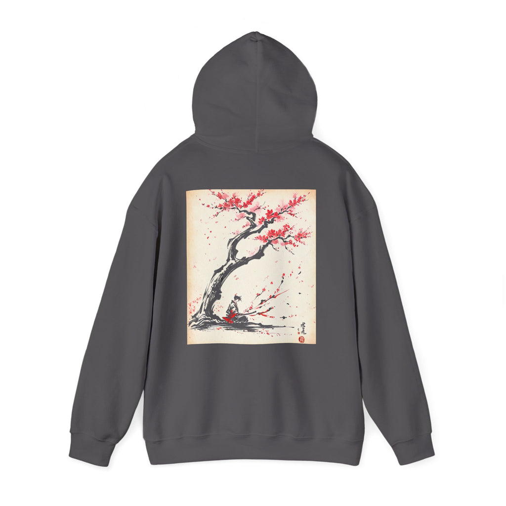 RONIN | Sleeping Warrior Hoodie (Charcoal Heather)