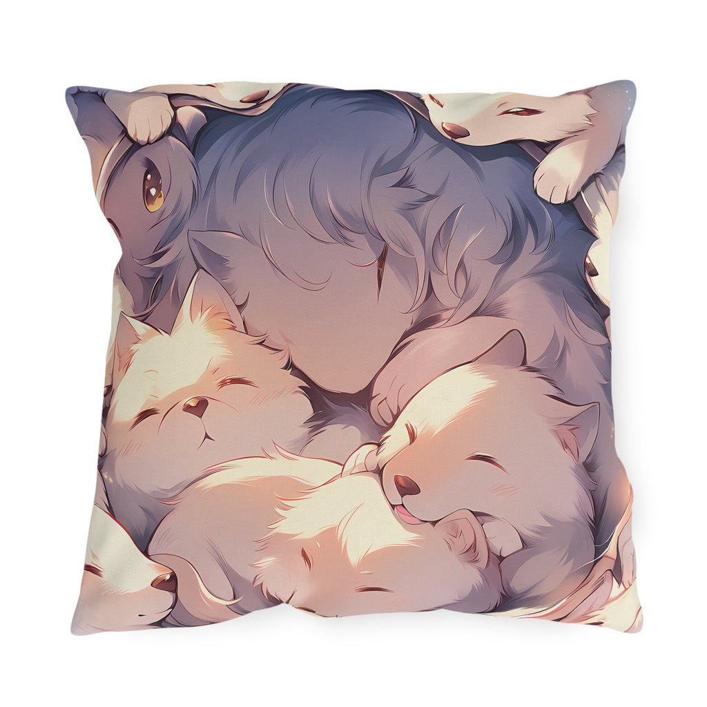 PACK LEADER | Puppy Pile Throw Pillow