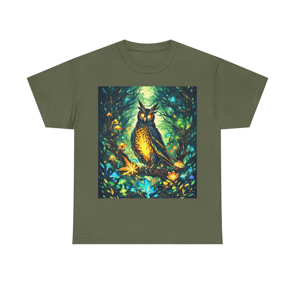 WILDWOOD | Forest Owl Tee (Forest Green)